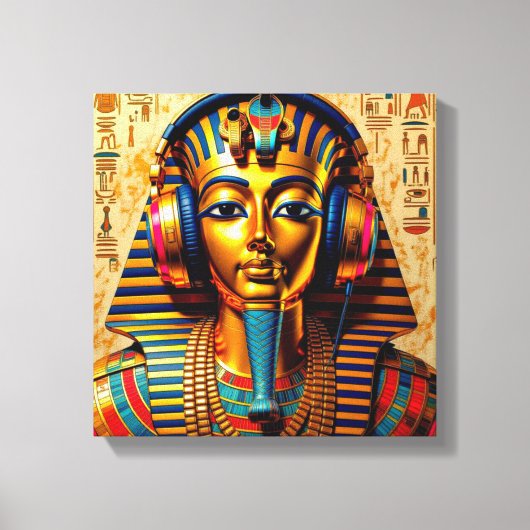 JUST LIKE PHARAOH TUT 2 CANVAS AFDRUK (Voorkant)
