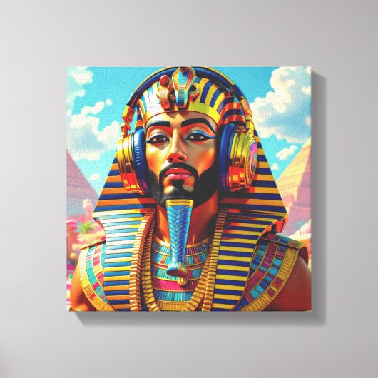 JUST LIKE PHARAOH TUT 4 CANVAS AFDRUK (Voorkant)