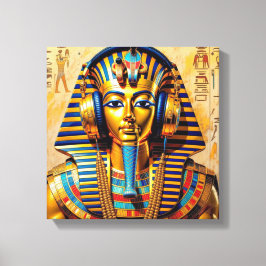 JUST LIKE PHARAOH TUT 5 CANVAS AFDRUK