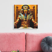JUST LIKE PHARAOH TUT 6 CANVAS AFDRUK (Insitu (Woonkamer))