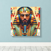 JUST LIKE PHARAOH TUT CANVAS AFDRUK (Insitu (Houten vloer))