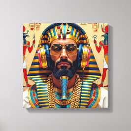 JUST LIKE PHARAOH TUT CANVAS AFDRUK