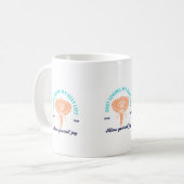 Just Living My Best Life Inspiration. Mug unique (Devant gauche)