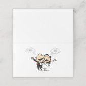 Just married (Buitenkant ongevouwen)