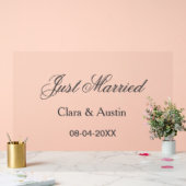 Just Married add couple name date year wedding sim (Mariage)