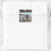 "Just Married" auto sticker stickers voor het paar (Tas)