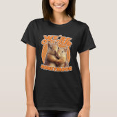 Just Married Cute Squirrel We're on Our Honeymoon T-shirt (Voorkant)