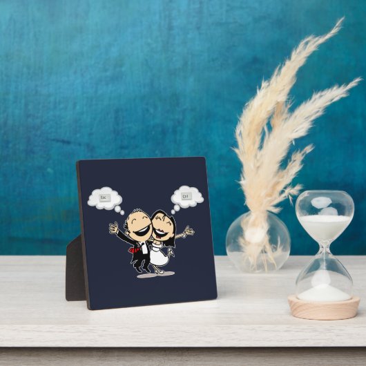 Just married fotoplaat (Insitu)