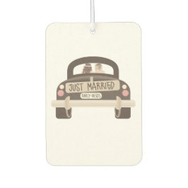 Just Married - newly weds - lesbian wedding gift Luchtverfrisser
