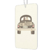 Just Married - newly weds - lesbian wedding gift Luchtverfrisser (Links)
