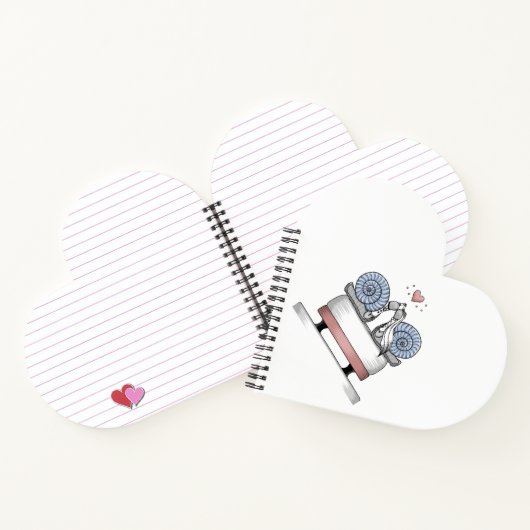 Just married notitieboek (Binnen)