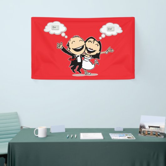 Just married spandoek (Beurs)