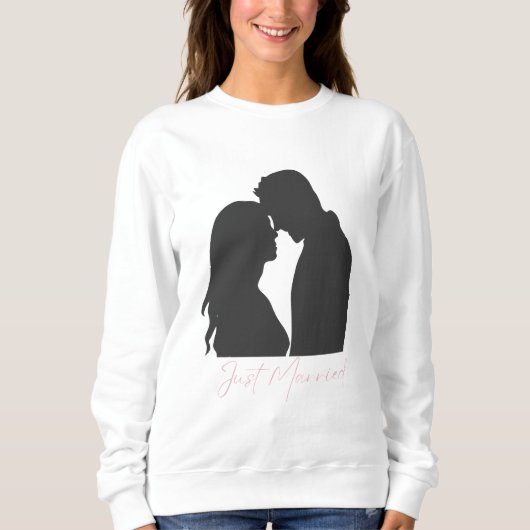just married trui (Voorkant)
