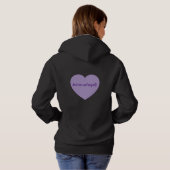 Just me and myself hoodie (Achterkant volledig)