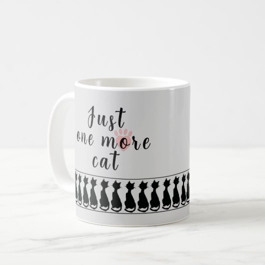 Just One More Cat - Mug (Devant gauche)