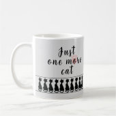 Just One More Cat - Mug Koffiemok (Links)