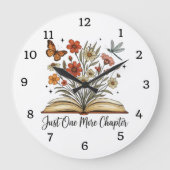 Just One More Chapter, Book, Flowers Butterfly, Grote Klok (Voorkant)