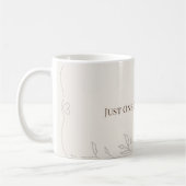Just One More Chapter Cozy Reading Mug (Gauche)