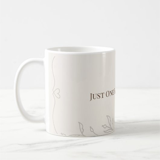 Just One More Chapter Cozy Reading Mug (Gauche)