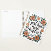Just One More Chapter – Floral Book Lover Planner (Display)