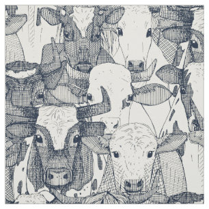 Just Ox Indigo Pearl Stof