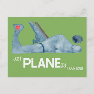 Just Plane(r) Love You Tool Valentijns Briefkaart