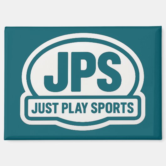 Just Play Sports  Magneet (Voorkant)