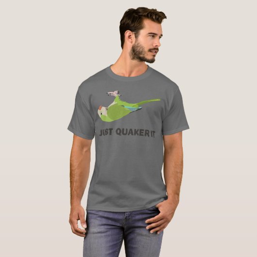 Just Quacker It T-shirt (Voorkant volledig)
