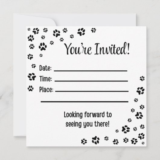 Just Saying "Hi" Invitation (Dos)