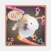 Just Saying "Hi" Magneet (Voorkant)