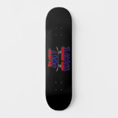 Just Skate Skateboard Red Blue Skateboarder        (Recto)