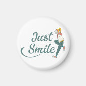 Just Smile Magneet (Voorkant)