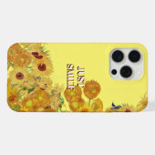 Just smile Van Gogh sunflower Phone Case (Verso Horizontal)