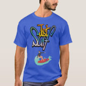 Just Surf and Enjoy the Waves T-shirt (Voorkant)
