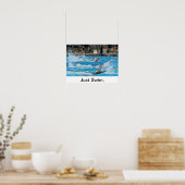 Just Swim Poster (Cuisine)