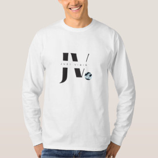 Just Vibin' T-shirt met lange mouwen (eigentijds)