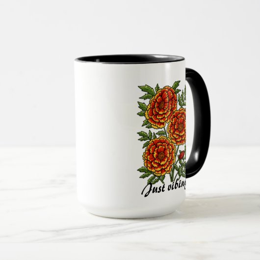 Just Vibing Mug Mok (Voorkant rechts)