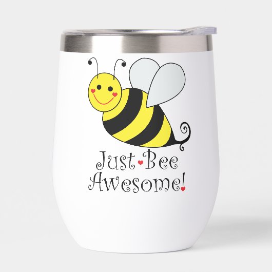 Juste Abeille Incroyable Mignon Bourdon Jaune (Gauche)