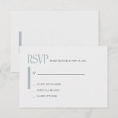 Juste aimer Blue RSVP (Devant / Derrière)