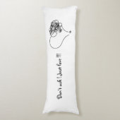 Juste aimer le coussin du corps (devant Vertical)