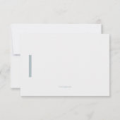 Juste Amour Bleu RSVP (Dos)