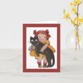 Juste autour de la carte de note du coin (Fleur jaune)