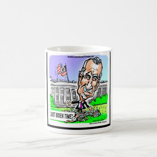 Juste Biden Time Drôle Tee - shirts politiques Mug (Centre)