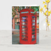 Juste bonjour une carte de voeux (Fleur jaune)