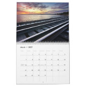 Juste calendrier de chemin de fer de voies (Mar 2027)