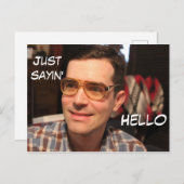 Juste carte postale d'amusement de Sayin A (Devant / Derrière)