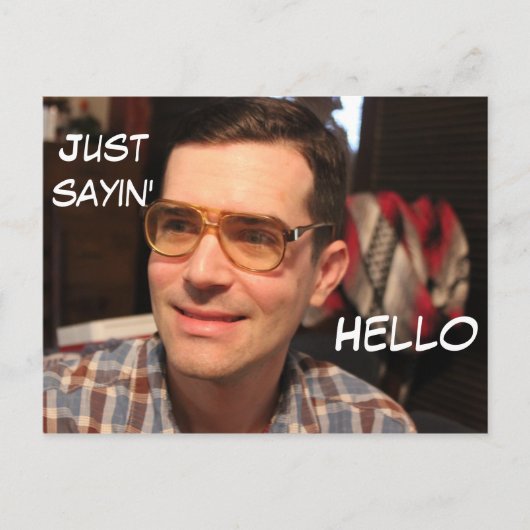 Juste carte postale d'amusement de Sayin A (Devant)