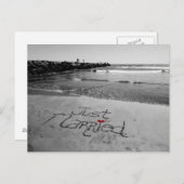 Juste carte postale mariée (Devant / Derrière)