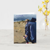 Juste cartes de note d'une manière encourageante (Fleur jaune)