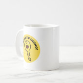 Juste Clé-p Going Funny Mignonne Pun Mug (Devant gauche)